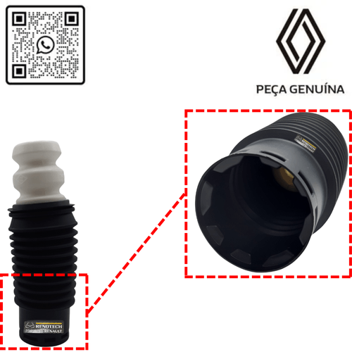 RN 02745R 540502745R BATENTE COIFA DO AMORT. DIANT. KANGOO II 22... - 2